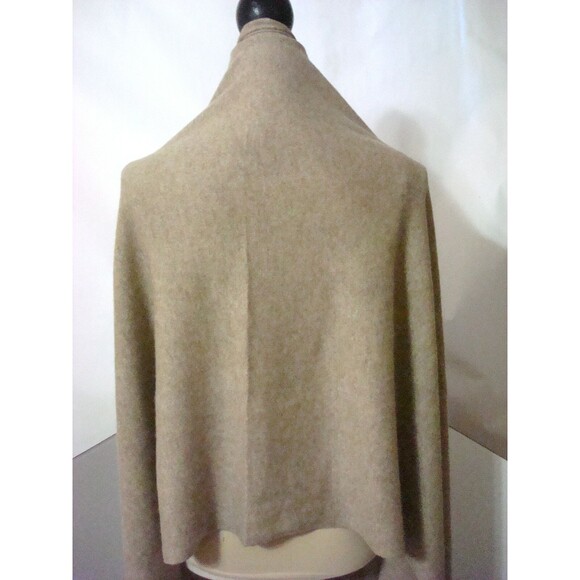 NWT New 100% Cashmere Scarf Wrap Long Womens Tan Ryllace Brown Taupe 100 X 28 - Picture 10 of 14